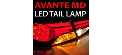 mobis rear combi led taillamp hyundai elantra 2013 -15